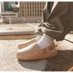 Classy Nike Calm Mule Brown Shoes For Men (SHI212) - 7a first copy shoes | Buy Online at Best Price