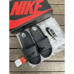 Classy Nike Offcourt Just Do It Edition Black Slide For Men (BH1014)