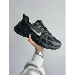 Classy Nike V2k Run Black Shoes For Men (SW6210) - 7a first copy shoes | Buy Online at Best Price