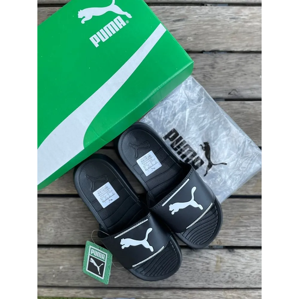 Classy Puma Divecat Black Slide For Men (BH975)