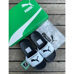 Classy Puma Divecat White Slide For Men (BH976)