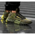 Classy Reebok Zig kinetica Edge Army Green Shoes For Men (SHI233) - 7a first copy shoes | Buy Online at Best Price