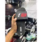 Classy Skecher D1 Slides Black Red For Men (BH1015)