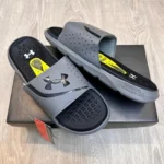 Classy Under Armour Ignite Pro Soft Cushion Grey Flip Flop For Men (BH990) - 7a first copy shoes | Buy Online at Best Price