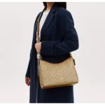 Coach Shoulder Hobo Bag with OG Red Box (caramel) For Women (BSF189) - Accessories | Buy Online at Best Price