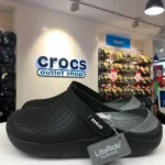 Crocs 360 LiteRide Black Grey For Men (HS149) - 7a first copy shoes | Buy Online at Best Price