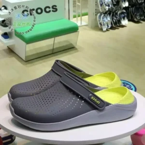 Crocs 360 LiteRide Grey Yellow For Men (HS151)