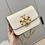 Tory Burch Eleanor White Sling Bag (With Box) - Accessories | Buy Online at Best Price