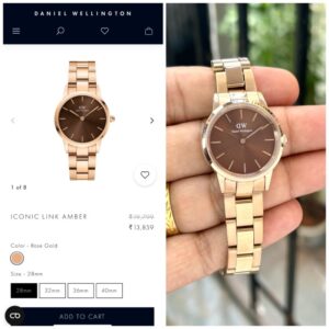 DANIEL WELLINGTON ICONIC LINK - Accessories | Buy Online at Best Price