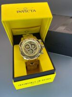 Invicta Venom Chronograph Full Gold