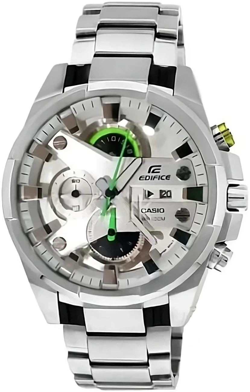 Edifice EFR 540-7AV Silver DialSilver Stainless Steel Chronograph Men’s watch