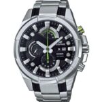 Edifice EFR 540 DY Black Dial Silver Stainless Steel Chronograph Men’s watch - Accessories | Buy Online at Best Price