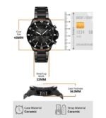 Emporio Armani AR70010 Chronograph’s Black - Accessories | Buy Online at Best Price