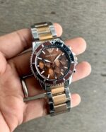 Emporio Armani Brown Chronograph - Accessories | Buy Online at Best Price