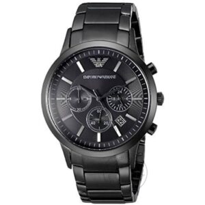 Emporio Armani Chronograph Analog Black Dial Men’s Watch AR2453 - Accessories | Buy Online at Best Price