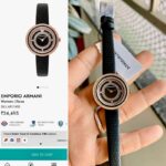 EMPORIO ARMANI QUARTZ BLACK - Accessories | Buy Online at Best Price