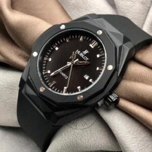 Fashionable Hublot Black Mens Watch Big Bang Fusion Leather Watch For Man Hb-Bb-002 - Accessories | Buy Online at Best Price