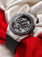 Fashionable Hublot Black Silver Mens Watch Big bang Fusion Leather Watch for Man HB-BS01 - Buy Online | Brandfasion
