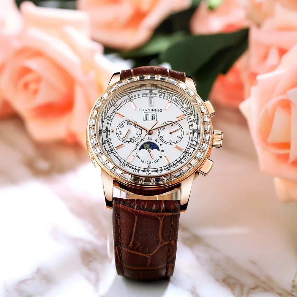 Stylish Forsining Watch For Men (SG903)