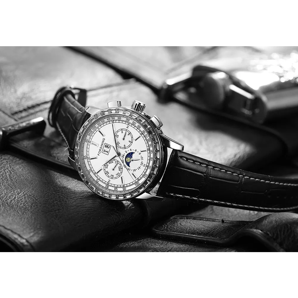 Luxurious Forsining Watch For Men (SG908)