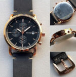 Fossil Analog Leather Strap Watch for Men’s With Black Dial FS-05010 Men’s Watch Genuine for Gifts - Buy Online | Brandfasion