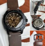 Fossil Machine Automatic Skeleton Dial Men’s Watch for Men Formal Casual – FS-05014 - Accessories | Buy Online at Best Price