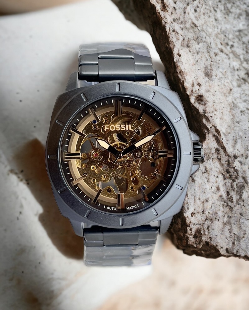 Fossil Machine Automatic Skeleton Dial Men’s Watch for Men Formal Casual – FS-05012