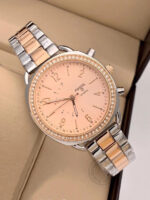 Fossil Q Hybrid Women’s Watch For Girl Or Woman Es543 Rose Gold Dial Metal Silver Gold Strap – Best Gift - Buy Online | Brandfasion