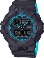 G-Shock Analog Digital Black & Blue Belt Men’s Watch For Man GA-700SE-1A2DR Multi Color Dial Day And Date Gift Watch - Buy Online | Brandfasion