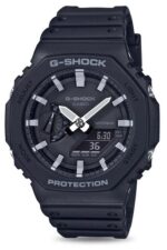 G-Shock Analog Digital Black Color Belt Men's Watch For Man With Black Dial Gift Watch GA-2100-1ADR