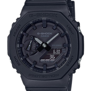 G-Shock Analog Digital Black Color Belt Men’s Watch For Man With Black Dial Gift Watch GA2100-1A1