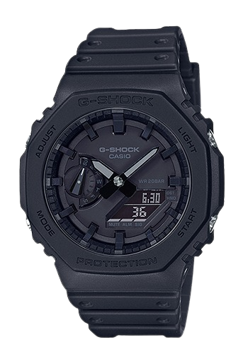 G-Shock Analog Digital Black Color Belt Men’s Watch For Man With Black Dial Gift Watch GA2100-1A1