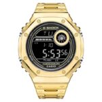 G-Shock Analog-Digital Full golden with black dial Watch Unisex Fancy look premium quality G-78652 - Buy Online | Brandfasion