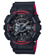 G-shock Analog Digital Resin Black Red Strap GA110HR-1ACR Multi Color Dial Day Date Gift Watch Gshock - Buy Online | Brandfasion