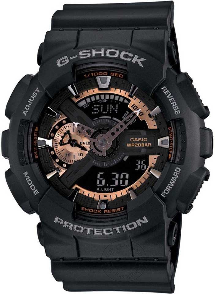 G-Shock Analog-Digital Rose Gold Dial Men’s Watch For Man Sports Gshock-G397 ( Ga-100rg-1adr )