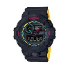 G-Shock Analog Digital Yellow Black Color Belt Men’s Watch For Man With Multi Color Dial Gift Watch GA-700SE - Buy Online | Brandfasion