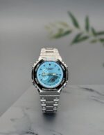 G shock Gm 2100d Silver Ice blue - Accessories | Buy Online at Best Price