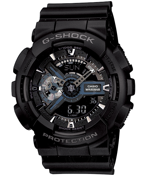 G-Shock watches Men’s Watch GA-110-1BDR Analog-Digital G317