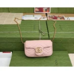 Gucci Gg Marmont Mini Matelasse Shoulder Bag For Women (LAB609) - Accessories | Buy Online at Best Price