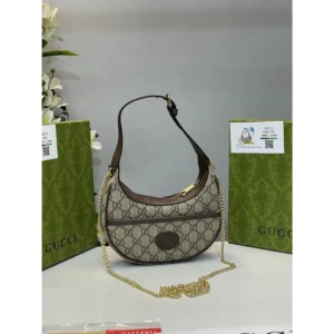 Gucci Half Moon Hobo Bag with OG Box and Bill For Women (BSF185)