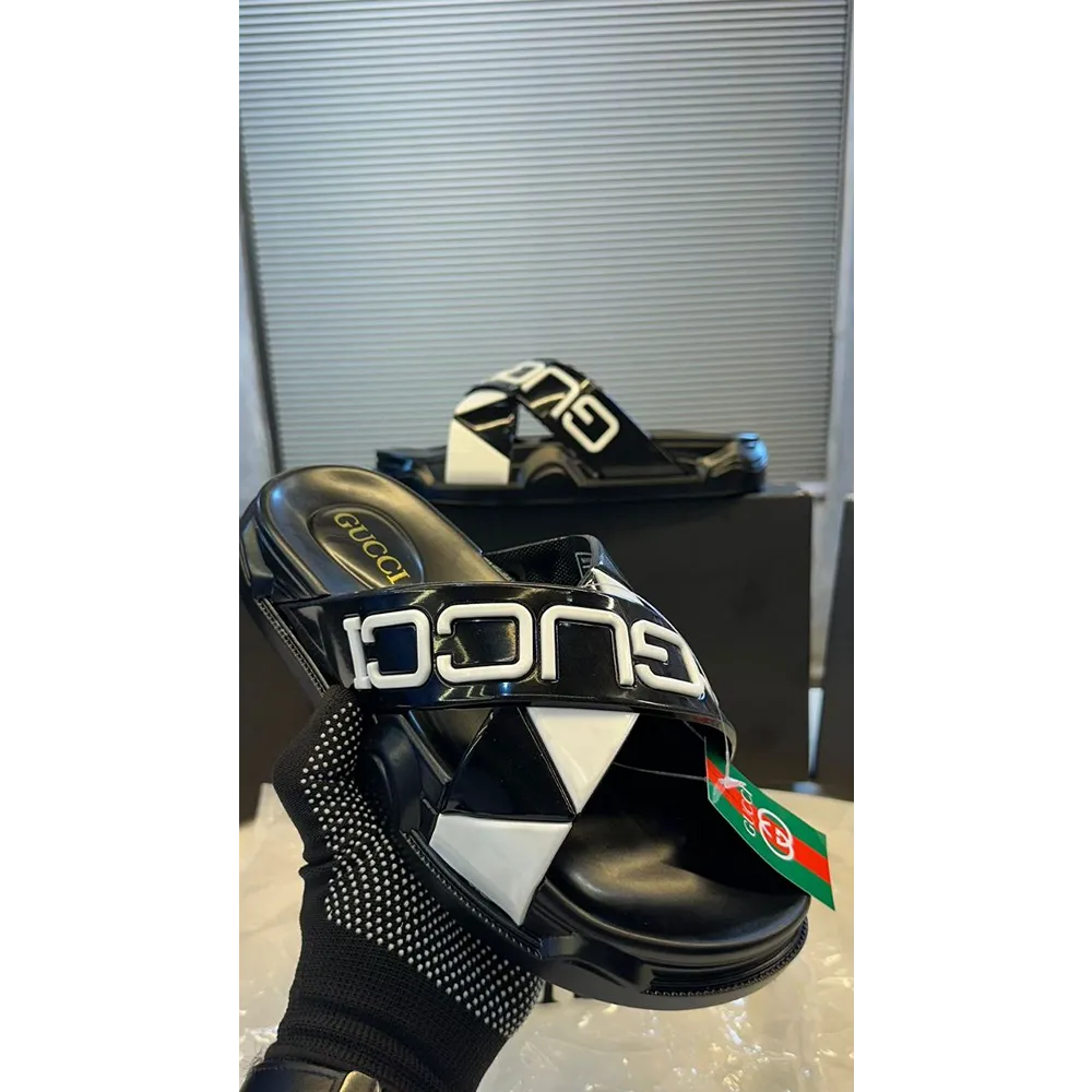 Gucci Logo Slide For Men (LAB650)