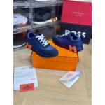 Hermes Bouncing Navy Shoes For Men (LAB328) - 7a first copy shoes | Buy Online at Best Price