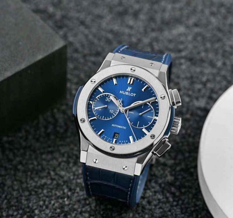 HUBLOT CLASSIC FUSION BLUE TITANIUM