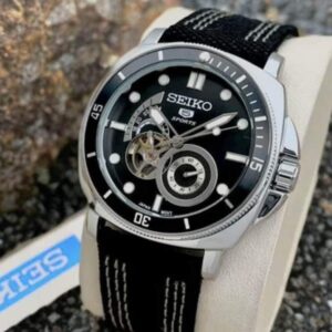 SEIKO Open-Heart Black
