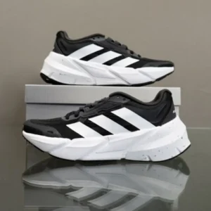 Imported Adidas Adistar Turbo Black White Shoes For Men (SW5754) - 7a first copy shoes | Buy Online at Best Price