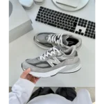 Imported New Balance 990 V6 Classic Grey Reflective Shoes For Men (SW5928)