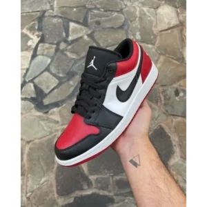 Imported Nike Air Jordan 1 Low Bred Toe Shoes For Men (SW6239)