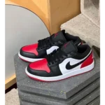 Imported Nike Air Jordan Retro 1 Low Bred Toe Shoes For Men (SW5741) - 7a first copy shoes | Buy Online at Best Price