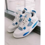 Imported Nike Air Jordan Retro 4 Military Blue Shoes For Men (SW5902) - 7a first copy shoes | Buy Online at Best Price
