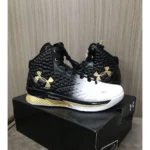 Imported Under Armour Stephen Curry 1 Black White Gold Shoes For Men (SW5925) - Buy Online | Brandfasion